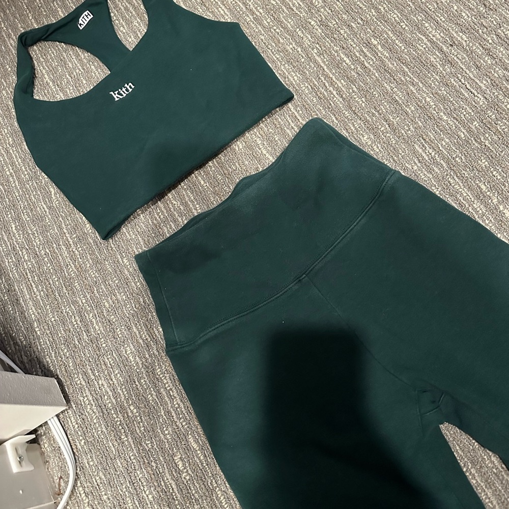 Kith Forest Green Activewear Set